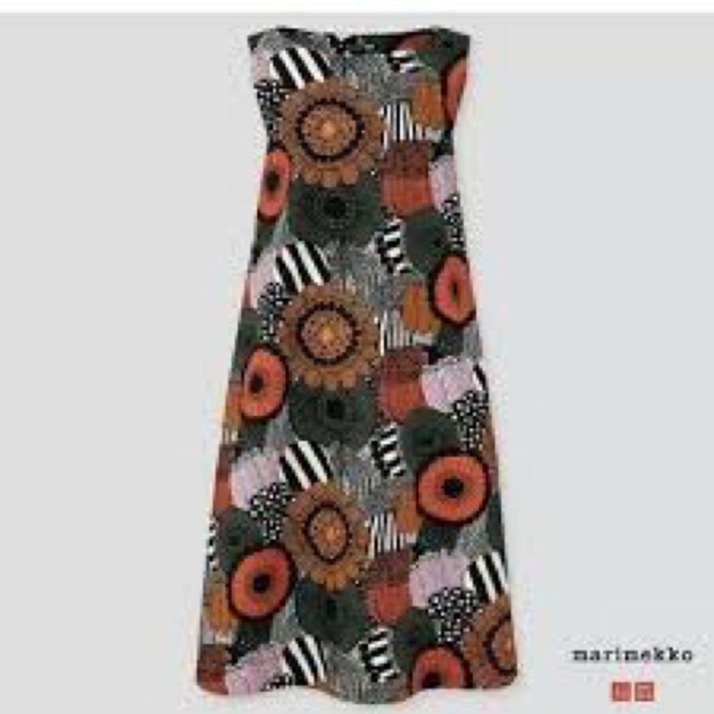 UNIQLO x Marimekko NWT Limited Edition A-line Sleeveless Dress